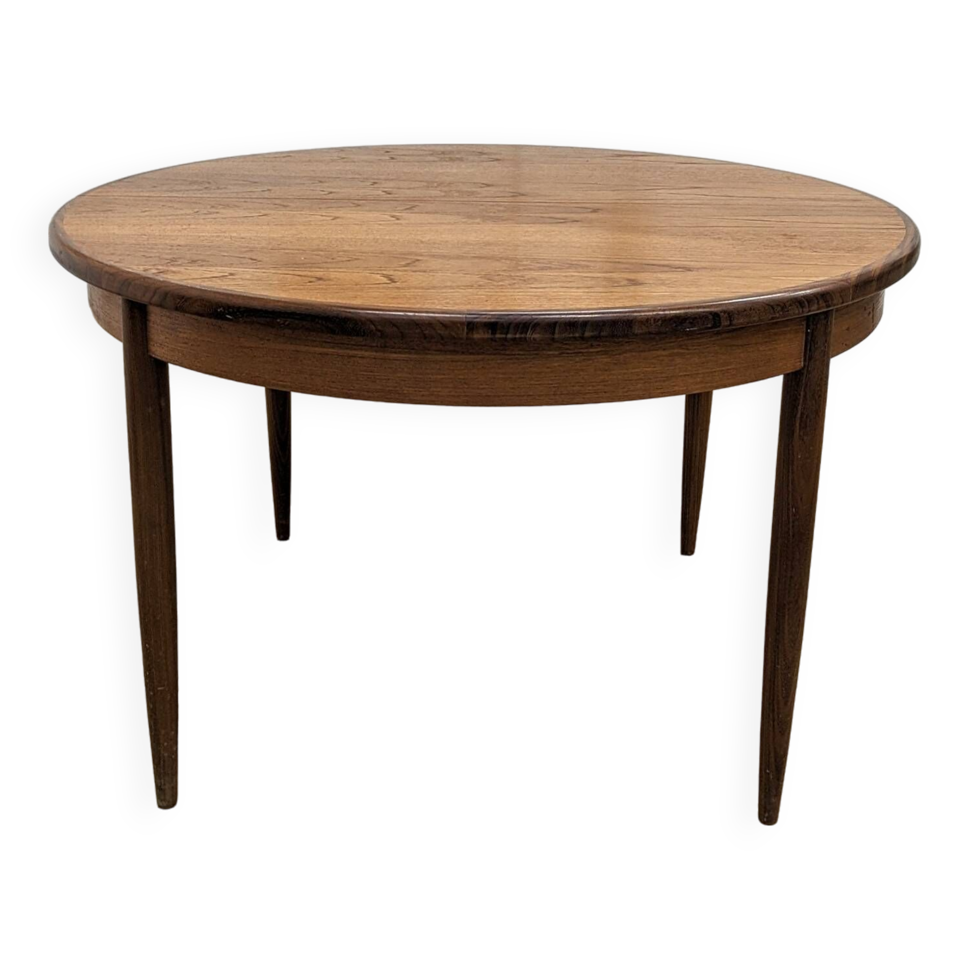 Table à manger ronde et extensible éditée G-Plan