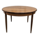 Table à manger ronde et extensible éditée G-Plan