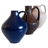 Set of Three Mid-Century Minimalist Vases by Fritz Van Daalen, Germany