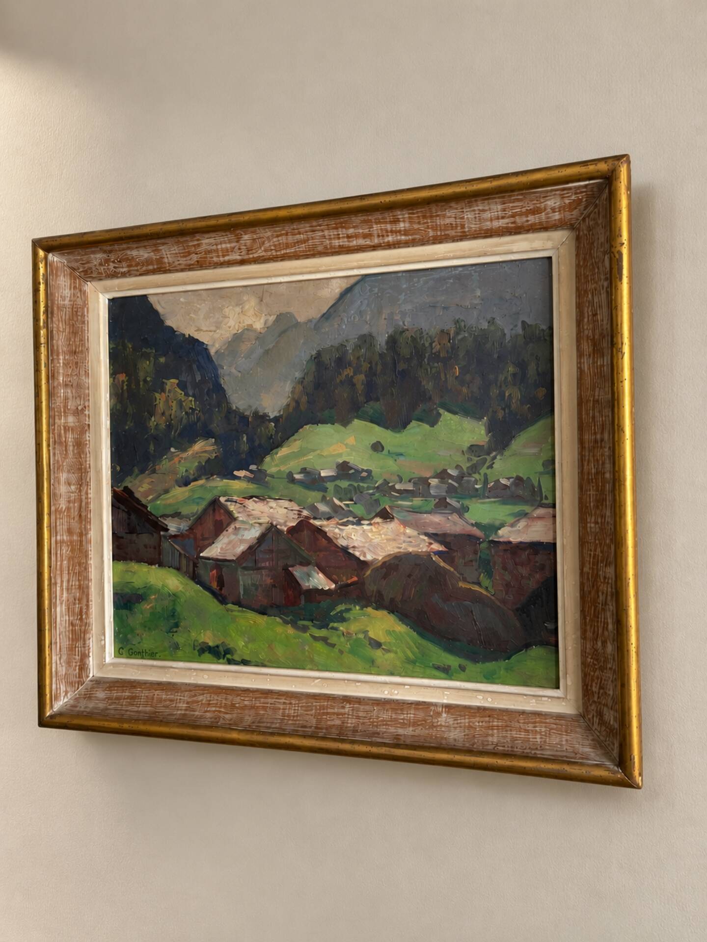 Village de Savoie - Georges Gonthier, XXe