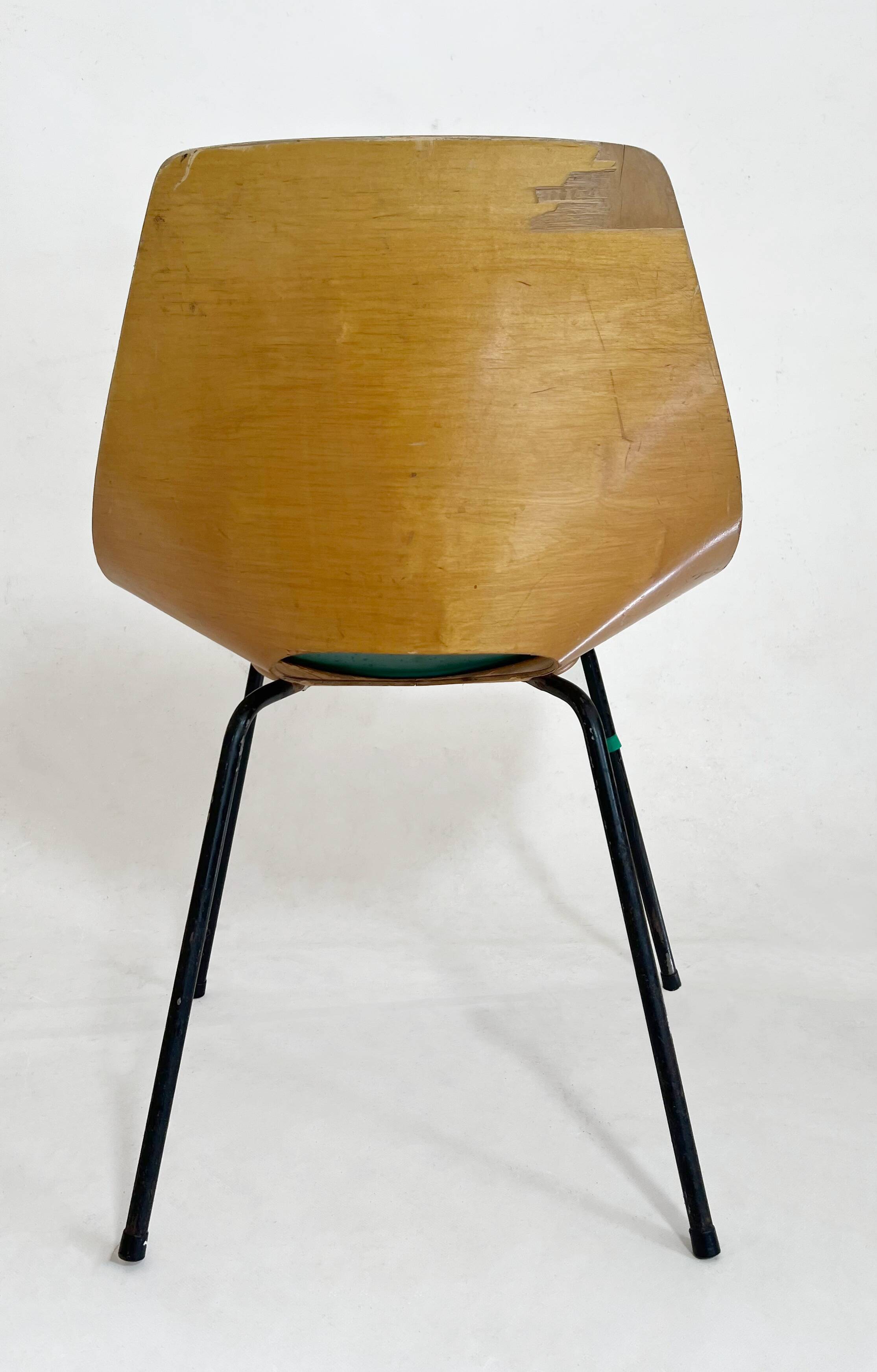 Pierre Guariche, Tonneau chair no. 6, 1950s.