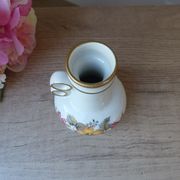 Small ceramic vase ker vitrex vintage floral pattern