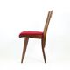 Set Of 4 Dining Chairs In Oak & Walnut, Czechoslovakia 1960s