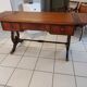 English flap desk and these 2 armchairs early XXeme