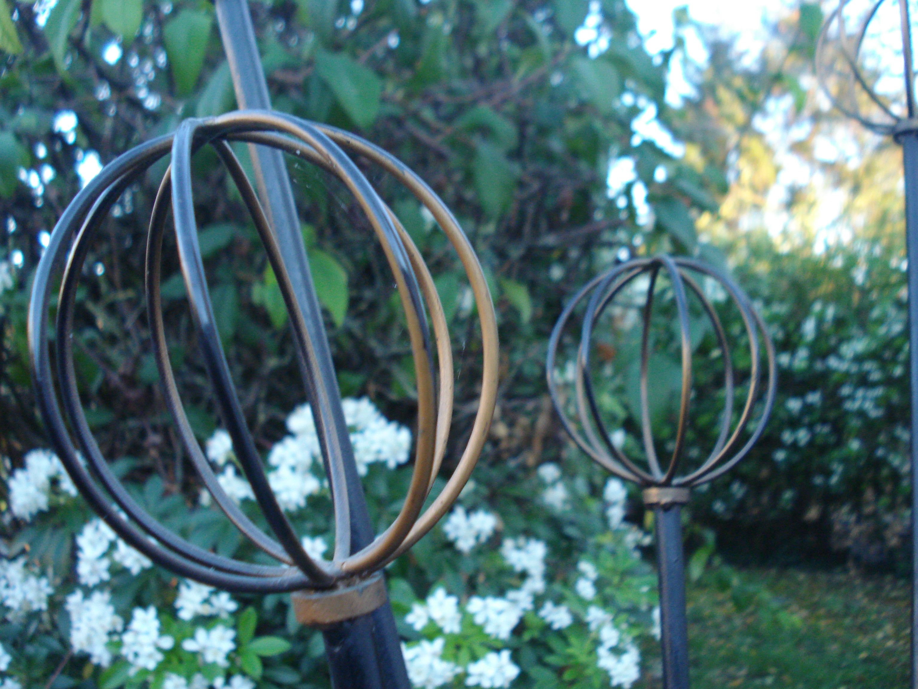 8-ball coat rack geo astrolabe Roger Feraud 1950