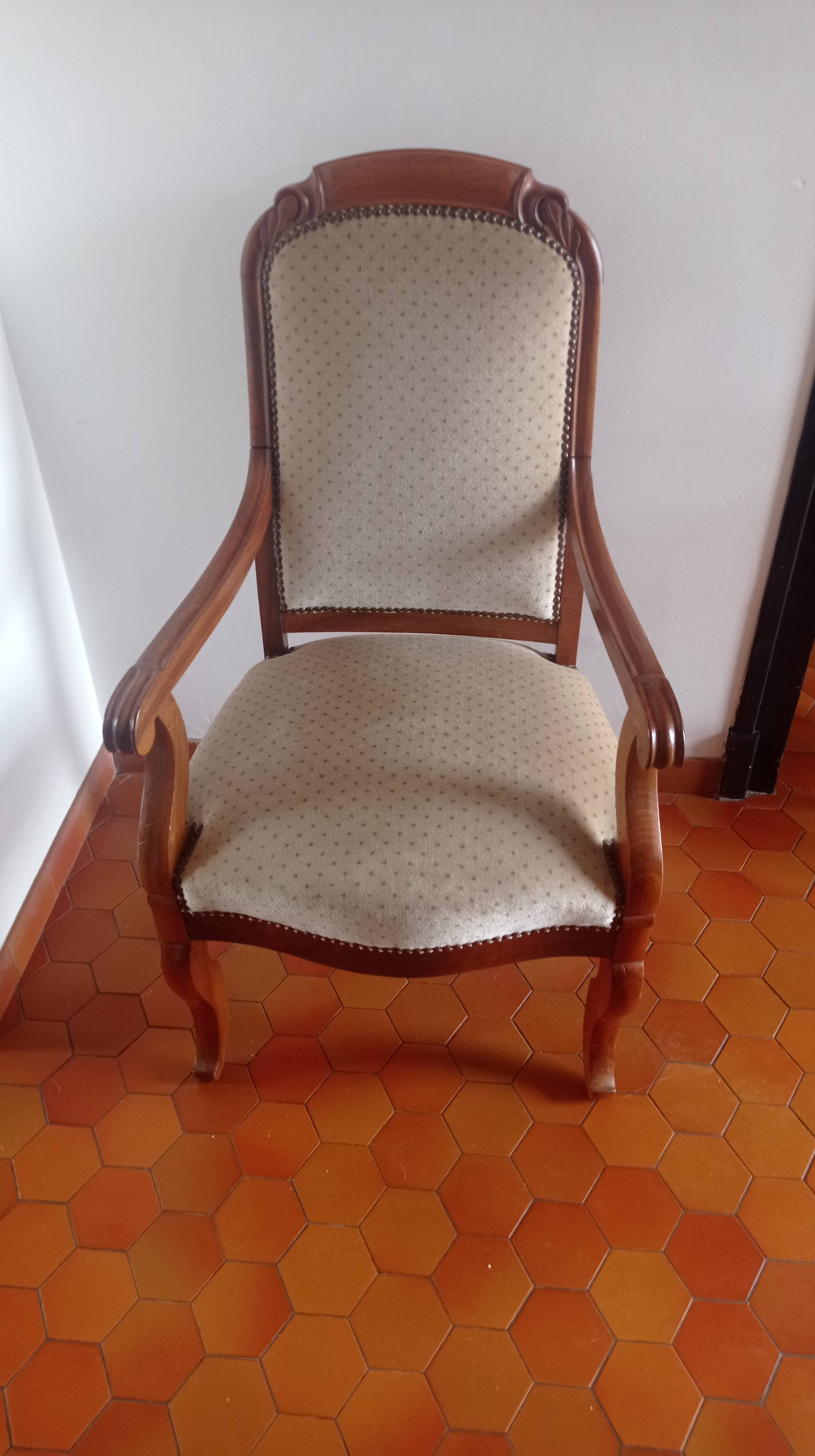 Restoration period armchair