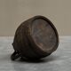 Wabi Sabi cradle in wood and wrought iron