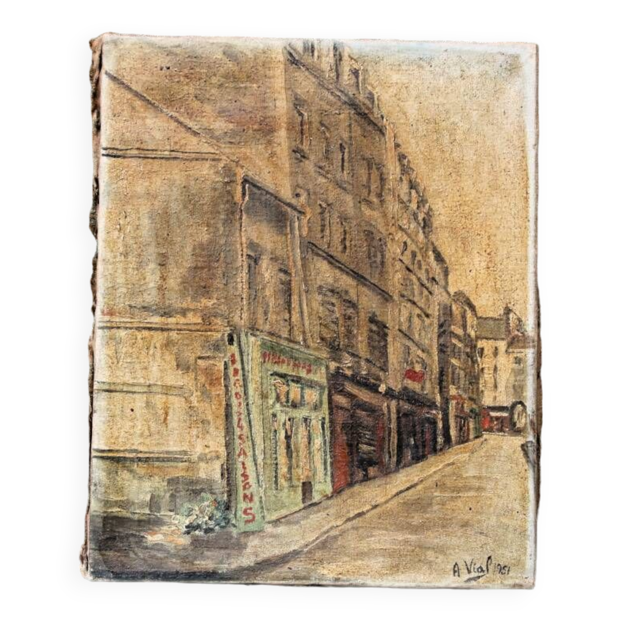 Oil on canvas, Paris