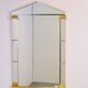 Hollywood Regency Gilded Mirror from Deknudt, Belgium, 1970