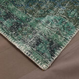 7x10 distressed multciolor vintage rug 301x220cm