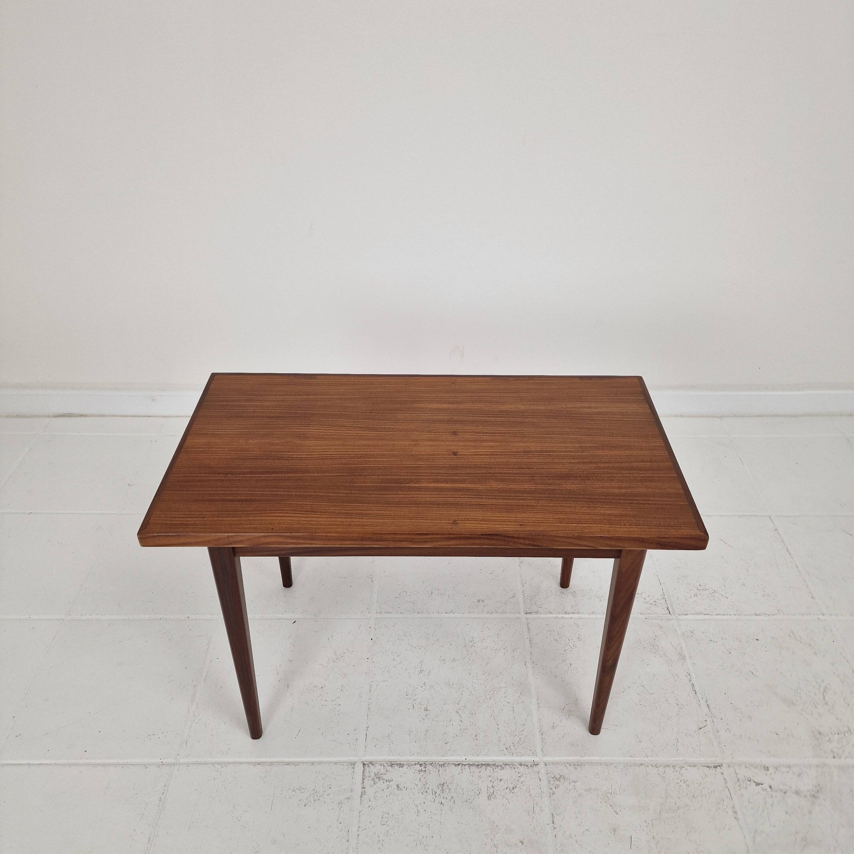 Vintage Danish Teak Coffee or Side Table, 1970s