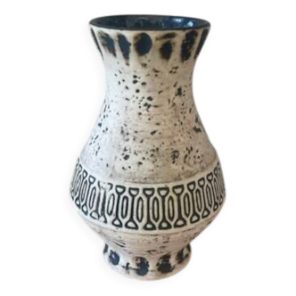 Superbe vase céramique signé jasba  germany