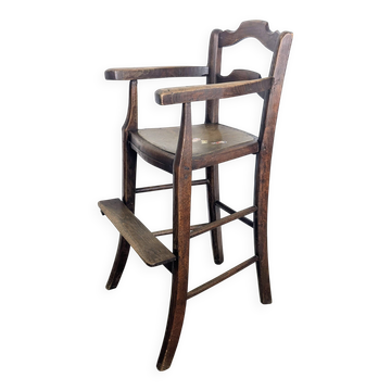 Chaise haute ancienne Luterma