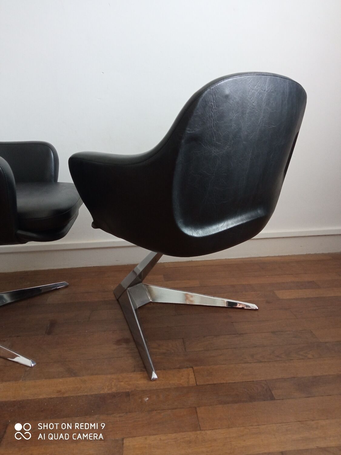 Waiting room chairs of the Concorde 1960