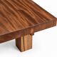 Exotic wood coffee table - model cent-six - timeless design