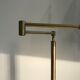 Lampadaire liseuse en laiton
