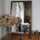Scandinavian mahogany mirror
