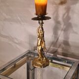 Art deco lamp in regulated