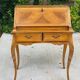 Louis XV style sloping desk in gilded marquetry, Napoleon III period