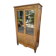 Small glass library Art Nouveau early 20th century