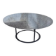 "Uvi" granite coffee table by Laura Graziotti for Arflex