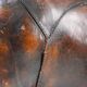 Rhinoceros Leather Footstool by Dimitri Omersa