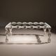 Brutalist Chain Link Coffee Table | France 1970s