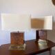 Pair of Jean-Claude Mahey lamps, 1975