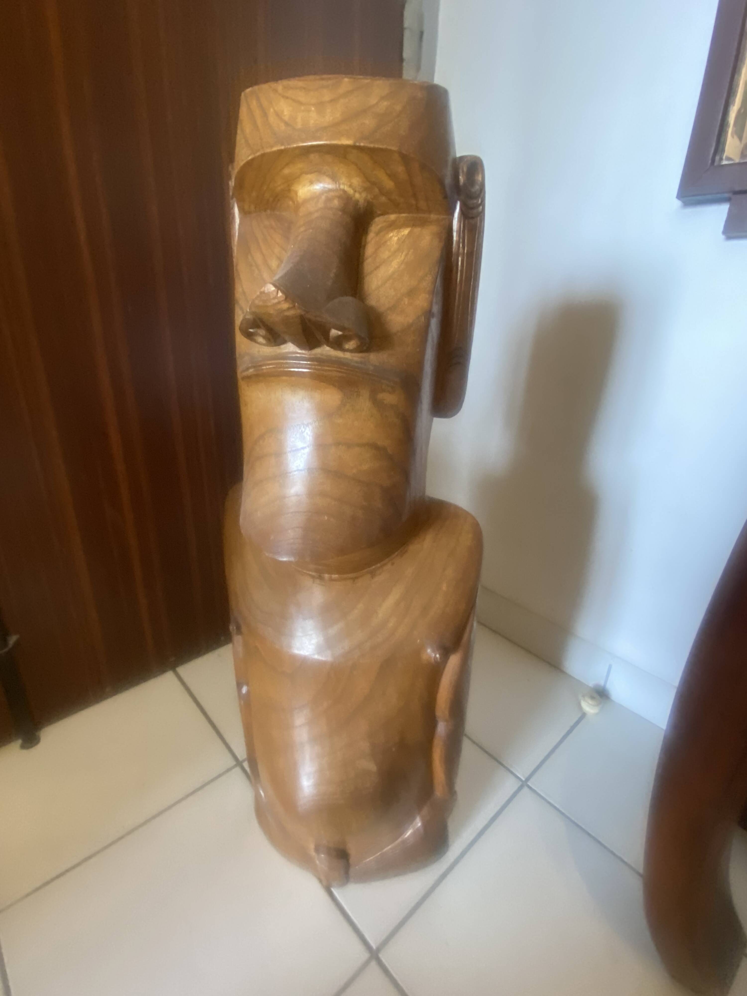 Wooden Moai Easter Island