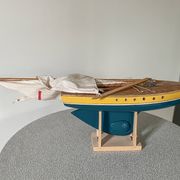 Tirot 502 basin sailboat, vintage toy