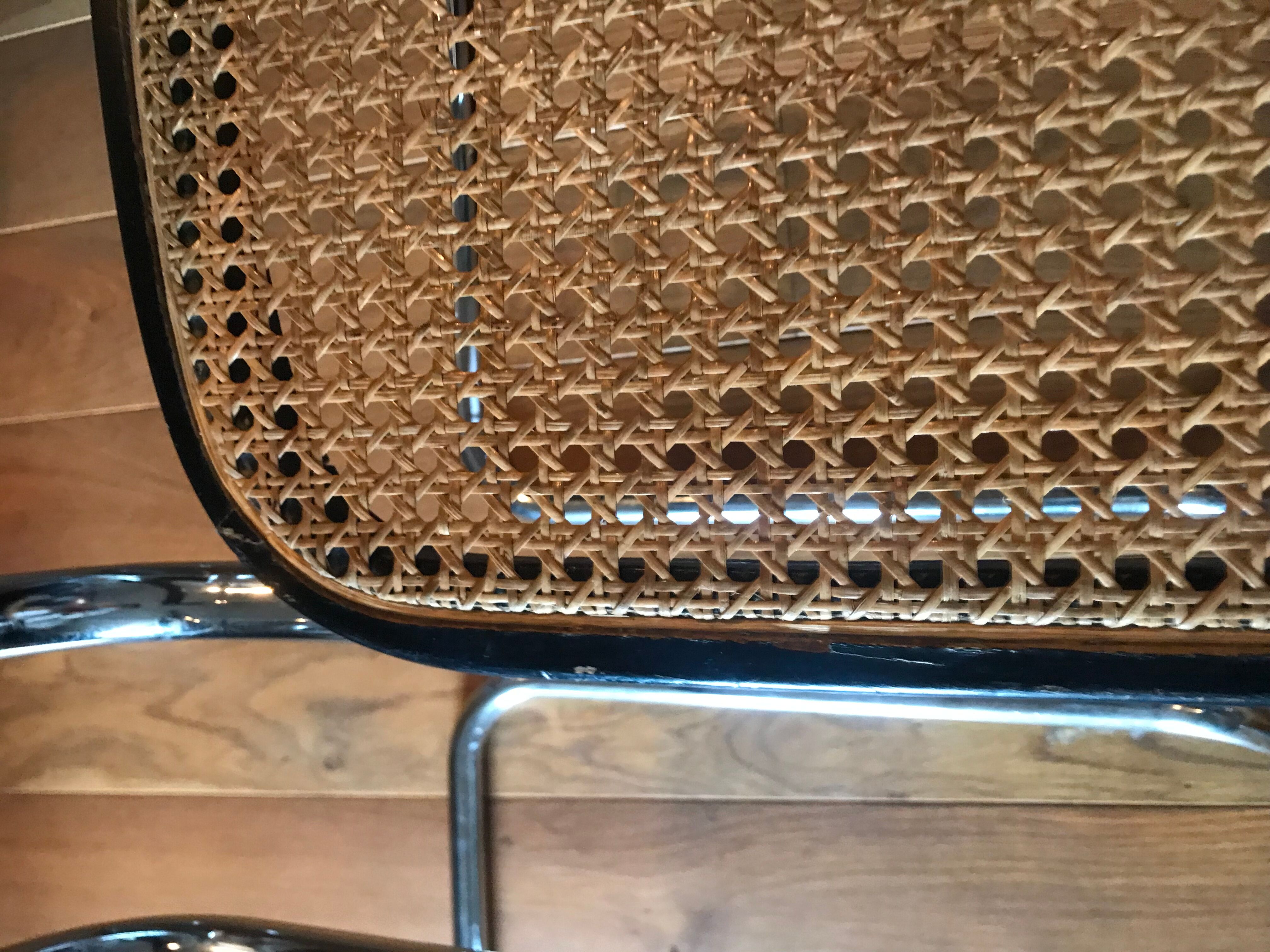 Pair of chairs Cesca Marcel Breuer