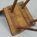 Chaise d'art populaire primitif