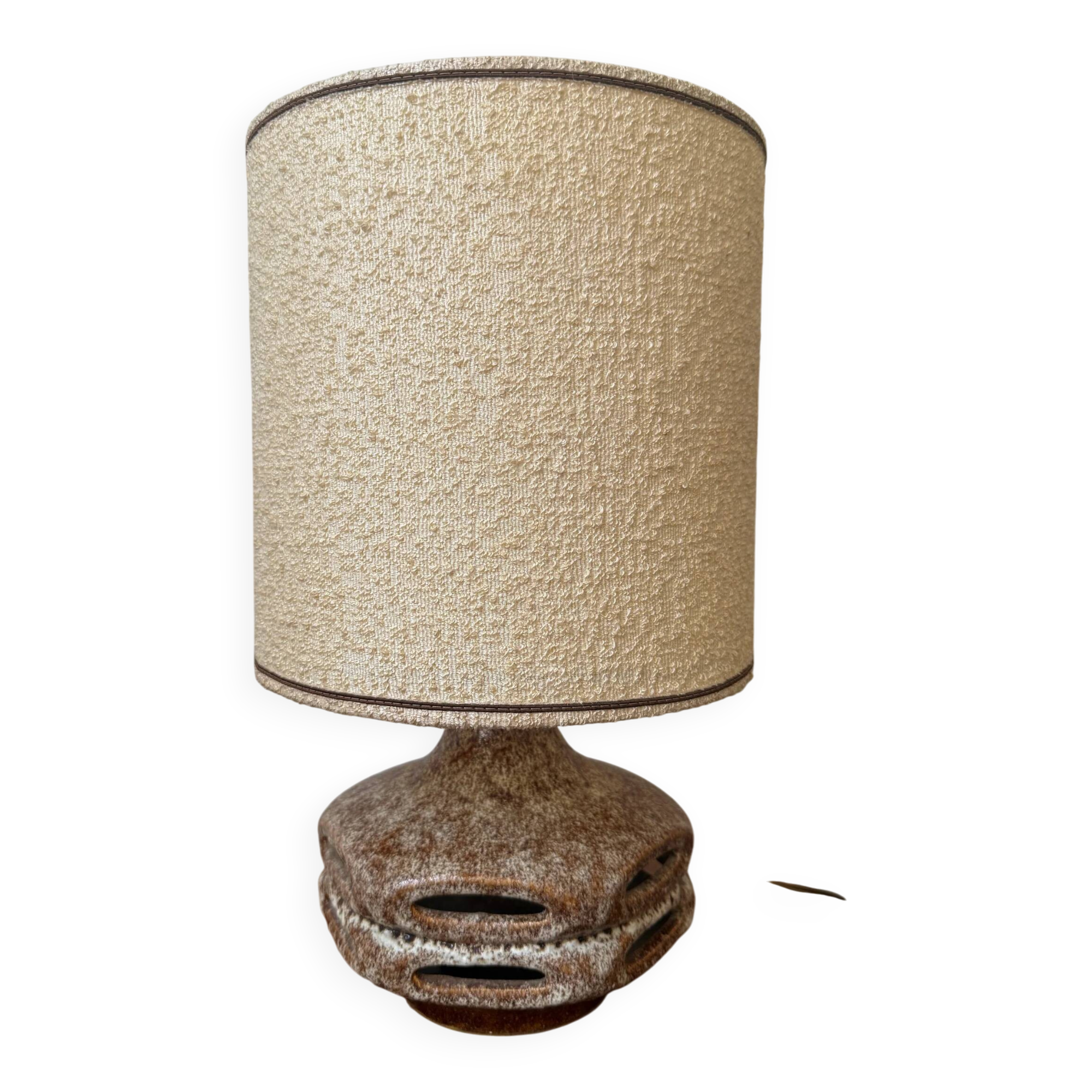 Fat Lava ceramic lamp - Mid century 1970