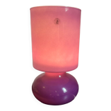 Vintage purple ikea lykta mushroom lamp