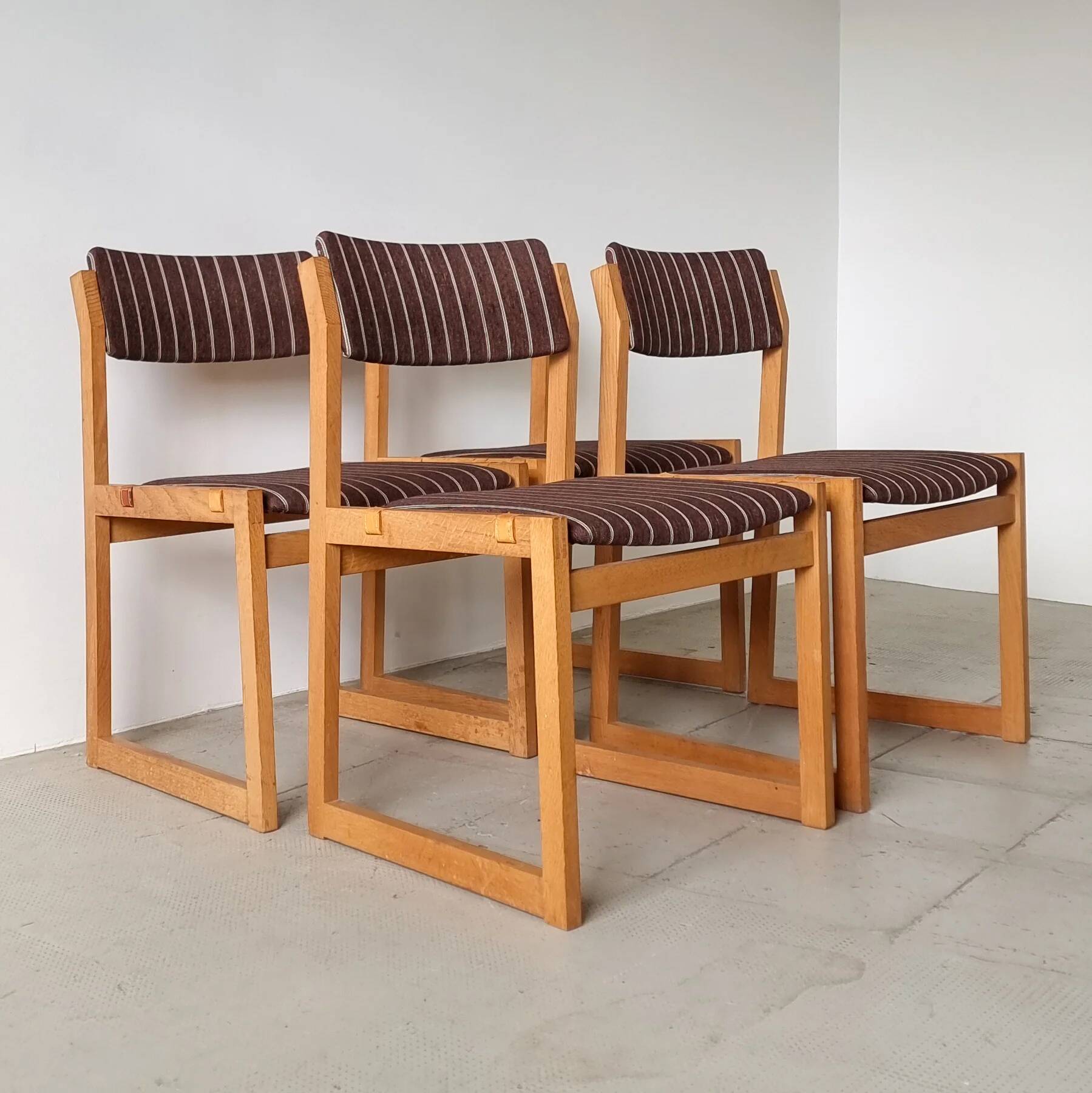 Danish dining chairs by Korup Stolefabrik - set of 4