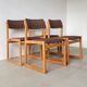 Danish dining chairs by Korup Stolefabrik - set of 4