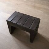 Dom Hans Van Der Laan Bossche School Stool Netherlands 1970s