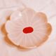 Assiette fleur lilas