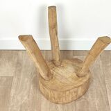 Brutalist tripod stool