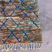 Tapis Marocain Beni M'Rirt blue - 128 x 174 cm