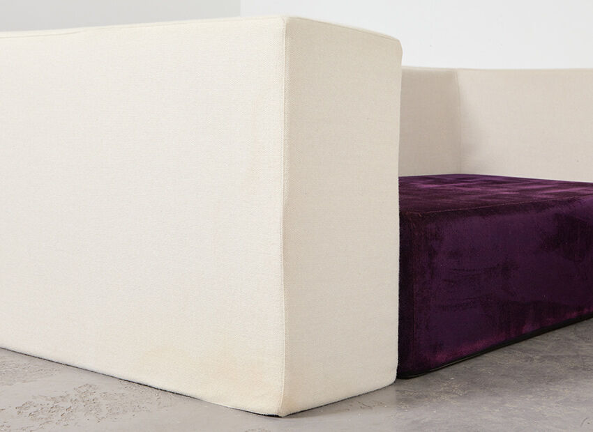 Cubisto Sofa by Massimo Morozzi for Edra 1990s
