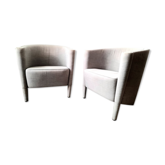 Pair of Rich Model Armchairs by Antonio Citterio for Moroso - Circa 1980