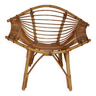 Fauteuil rotin enfant 300mm