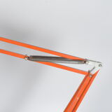 Lampe d'architecte orange