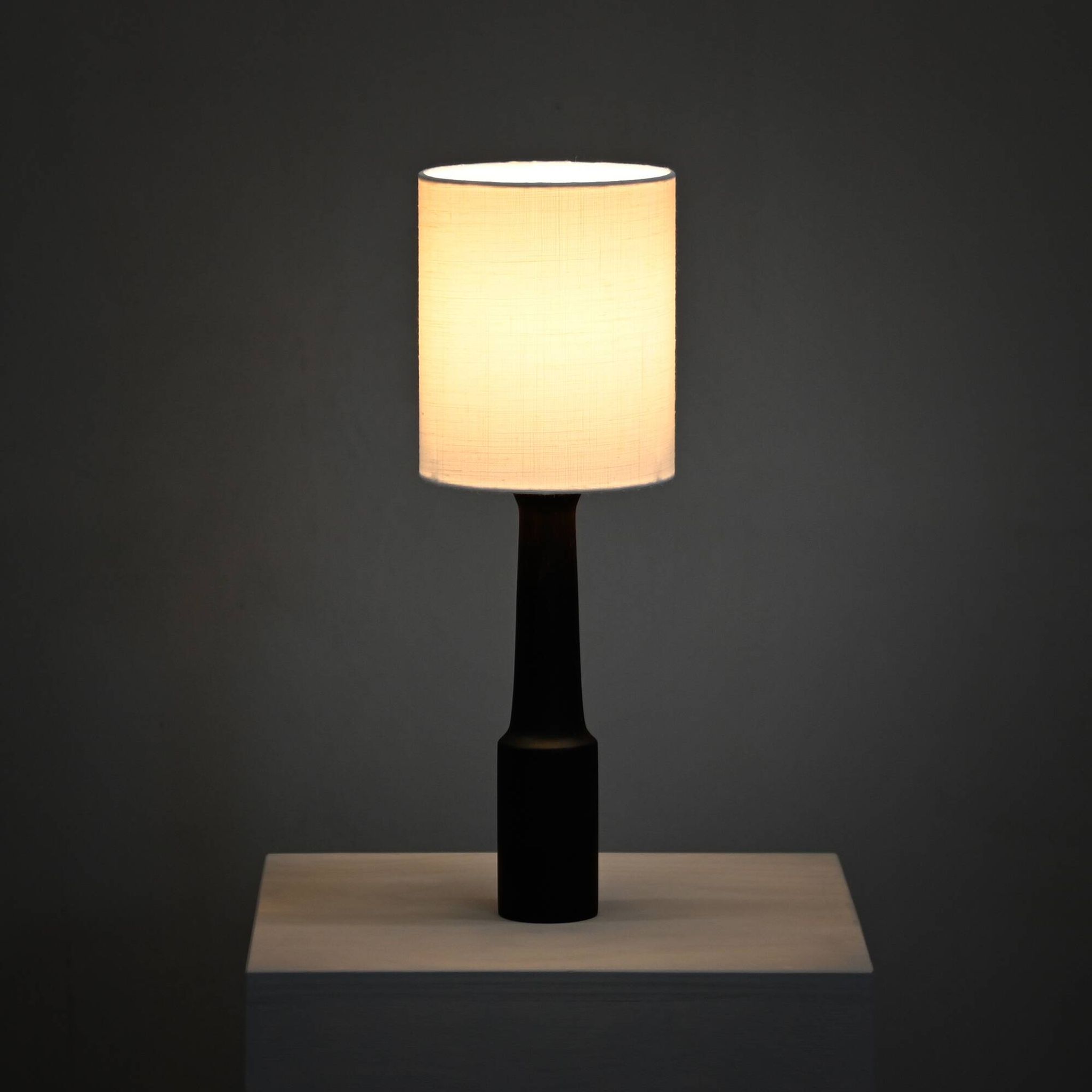 Lampe de table en palissandre scandinave, Danemark années 1960