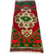 Tapis pastel turc vintage 100 x 43 cm