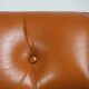 Charles Pollock leather office chair, Knoll edition, 1970