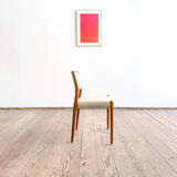 Chaise de salle à manger modèle 80 par Niels O. Møller en teck