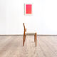 Chaise de salle à manger modèle 80 par Niels O. Møller en teck