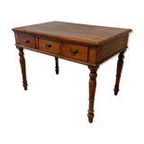 Table bureau en pin début 20ieme